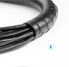Cable Organizer Cover Protective Spiral 1.5M Black