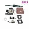 Carburetor Kit For STIHL FS38 FS45 FS46 FS55 FS74 FS75 FS76 FS80 HL45 FC85 Trimmer C1Q-S186A C1Q-S143 C1Q-S153 C1Q-S71 C1Q-S97
