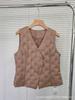 Down vest women's autumn and winter new V-neck warm slim-fitting inner wear light and short bottom liner vest vest vest