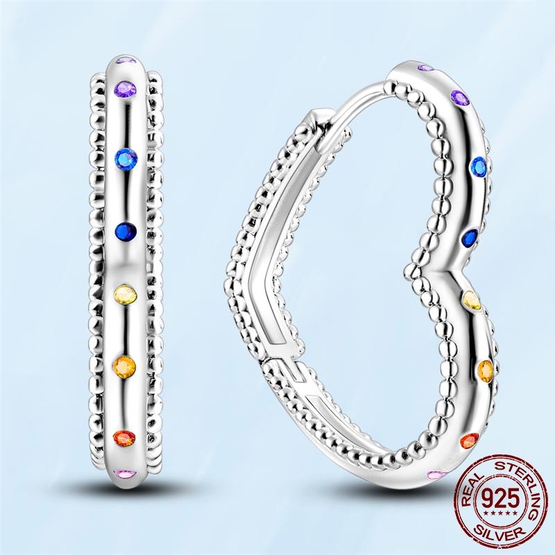 Настоящие оригинальные серьги-гвоздики из стерлингового серебра 925 пробы с цветком маргаритки и перьями в форме сердца, подходят женщинам, модные ювелирные изделия, подарок на помолвку