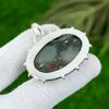 Gift For Women Jewelry Pendant 925 Sterling Silver Natural Tabu Jasper Gemstone