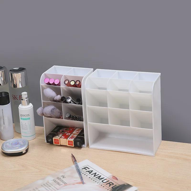 Многофункциональный наклонный держатель для ручек и ящик для хранения канцелярских принадлежностей для стола