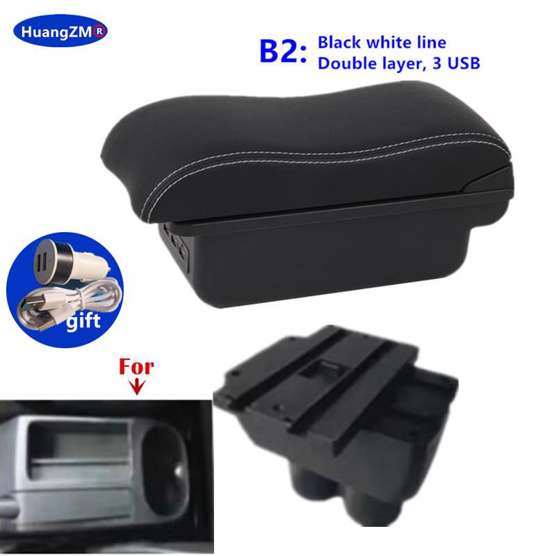 For VW Touran Caddy Armrest Box For Volkswagen VW Touran Caddy Central Storage box Interior Dedicated Retrofit Car Accessories