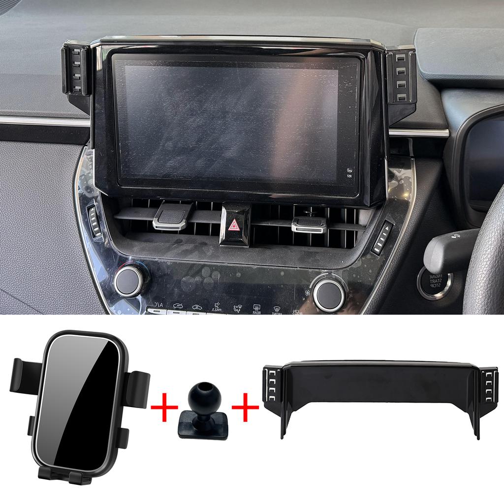 for 2019~2022 Toyota Corolla E210 8/9in Phone Holder Screen Fixed Navigation Bracket Base Wireless Charging