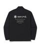 Snowpeak Apparel Тонкая технологичная ветровка с воротником-стойкой, из ткани, Черная (S24Mmswb34)
