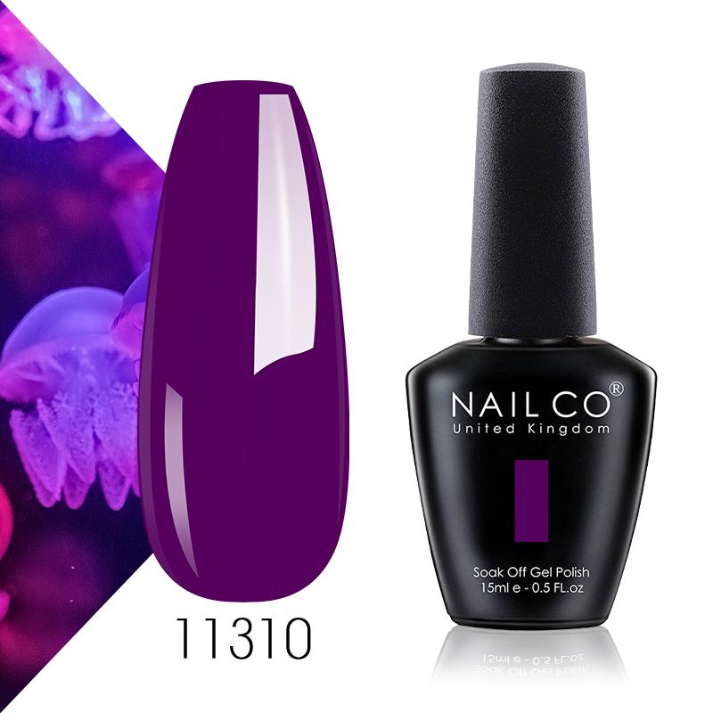 NAILCO 15 мл летний очевидный свежий флуоресцентный цветной гель-лак для дизайна ногтей, блестящий маникюрный набор, УФ/светодиодный гель для ногтей