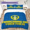 Постельное белье с узором Leeds United Комплект одеяла Пододеяльник Наволочка Домашний Декор Подарок на День Рождения (1 пододеяльник + 2 наволочки без наполнителя)66