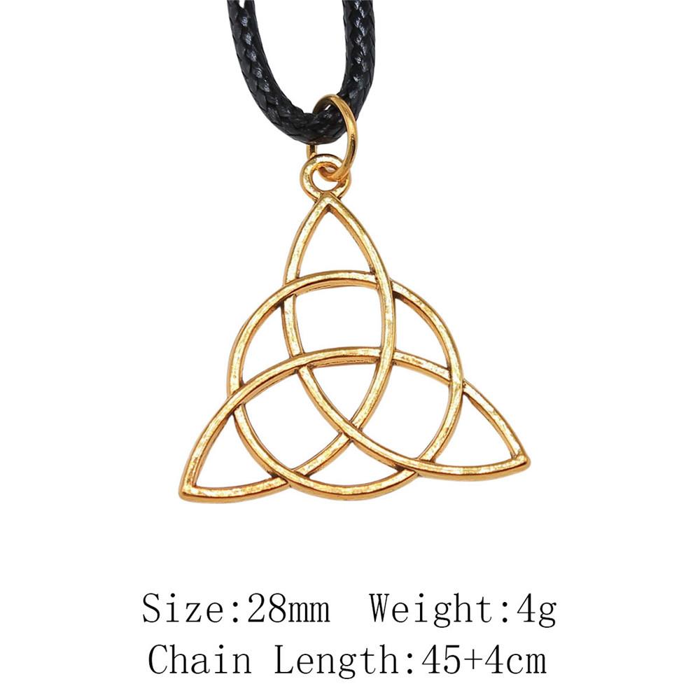 Ожерелье-чокер Hexagram Celtic на День благодарения, кожаная цепочка 45 см, женская сумка, чокер на шею