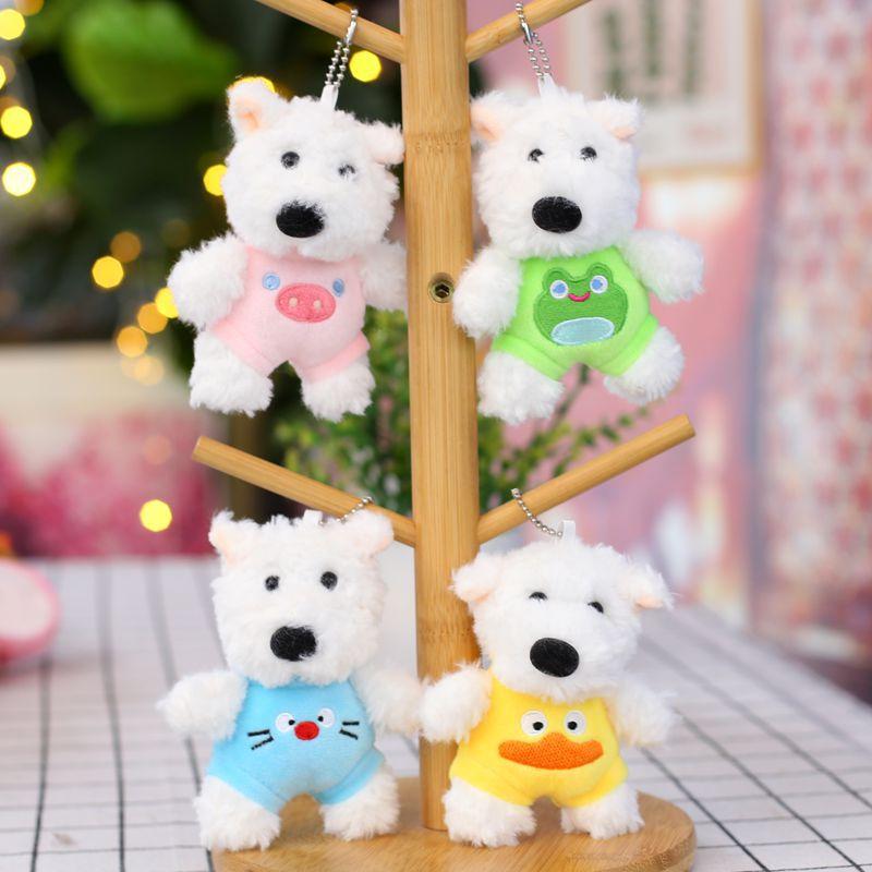 Альпака Маленький Подвеска Плюшевая Игрушка Милый Брелок для Сумки Кукла Украшения Верблюд Лошадь Халат Медведь