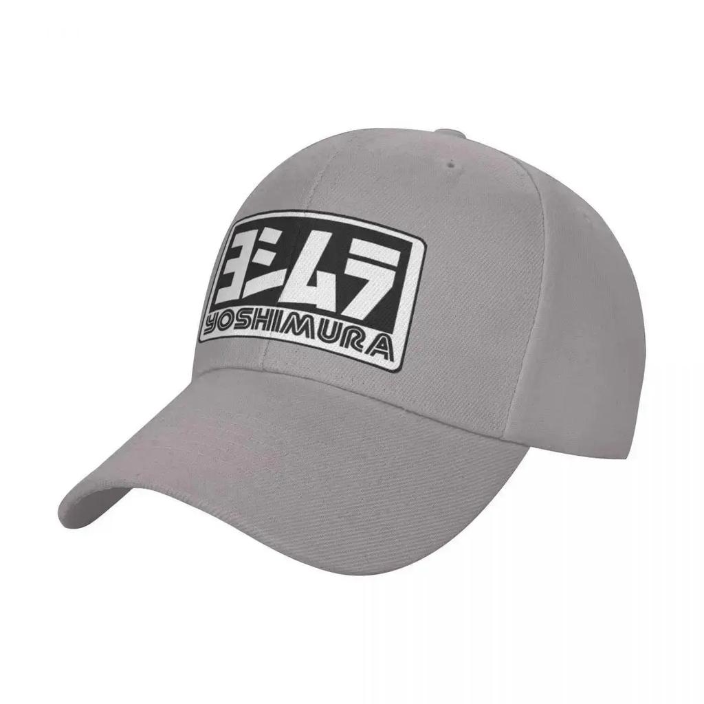 Yoshimura Logo Casual Baseball Cap for Unisex Polyester Lightweight NonStretch Fabric Hand Washable Summer Hat