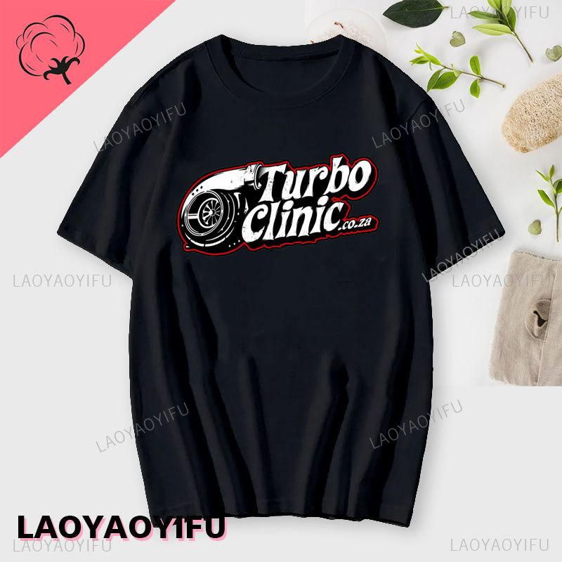 2024 новая футболка с принтом Turbo Spins для унисекс, летние хлопковые топы с круглым вырезом, модные индивидуальные футболки, свитшот, футболка унисекс