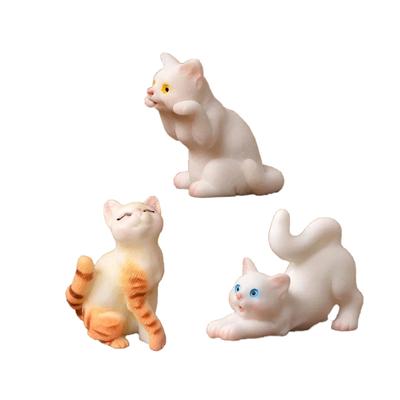 Реалистичная статуя кошки, обучающая кукла-кошка, набор игрушек, подходящая для подарков другу