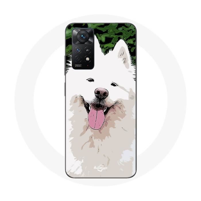 Coque - Samoyède - Redmi Note 11 Pro 5G - Souple - Blanc - Protection et décoration