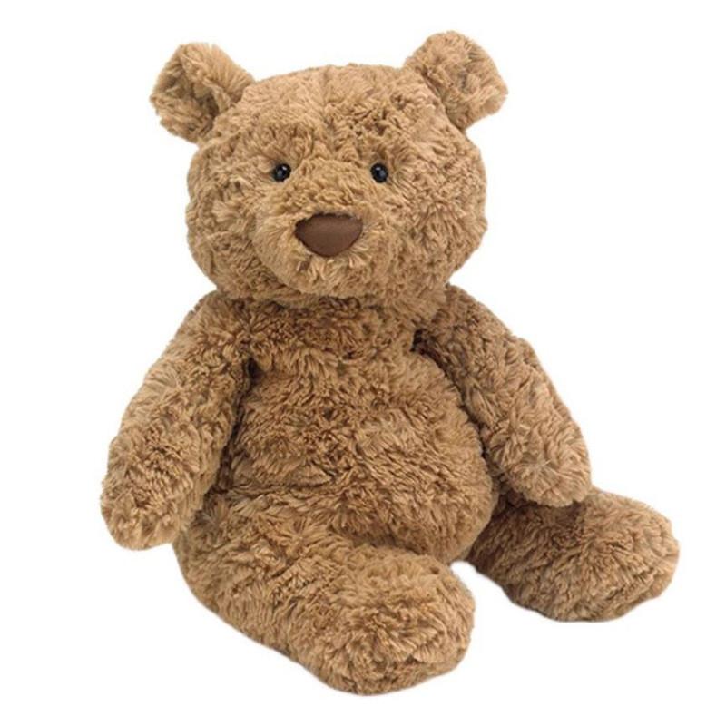 Jc Barcelona Bear Plush Toy With Super Soft Short Pile For Kids And Giftgiving