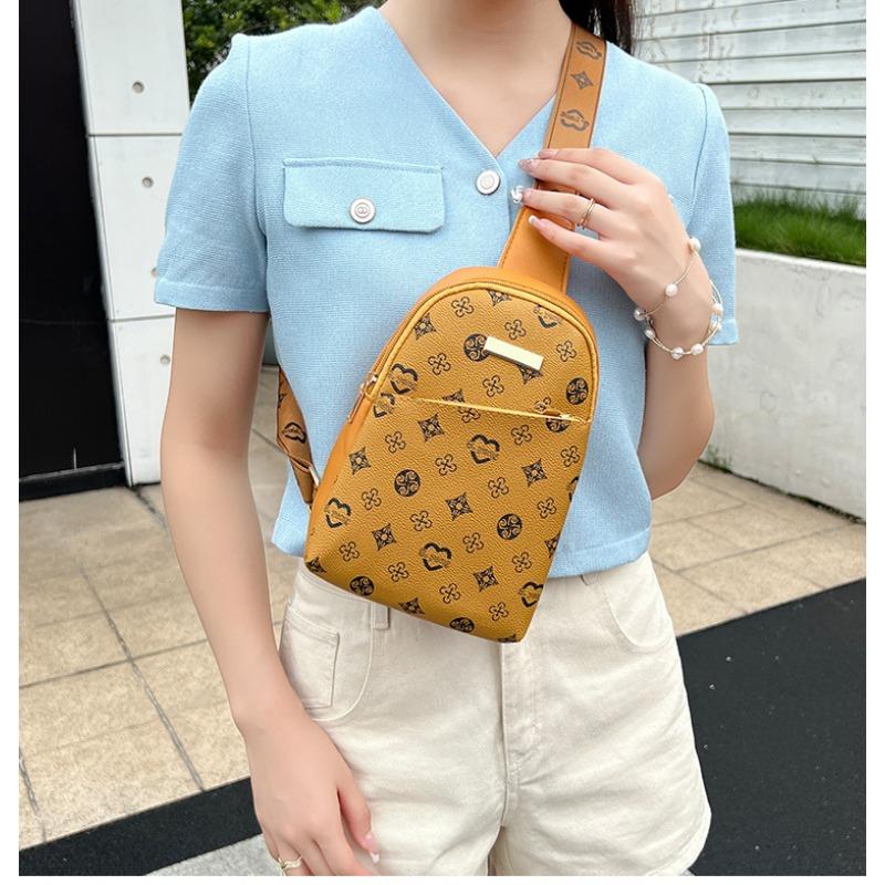 Нагрудная сумка Женская сумка Сумка с принтом Сумка через плечо