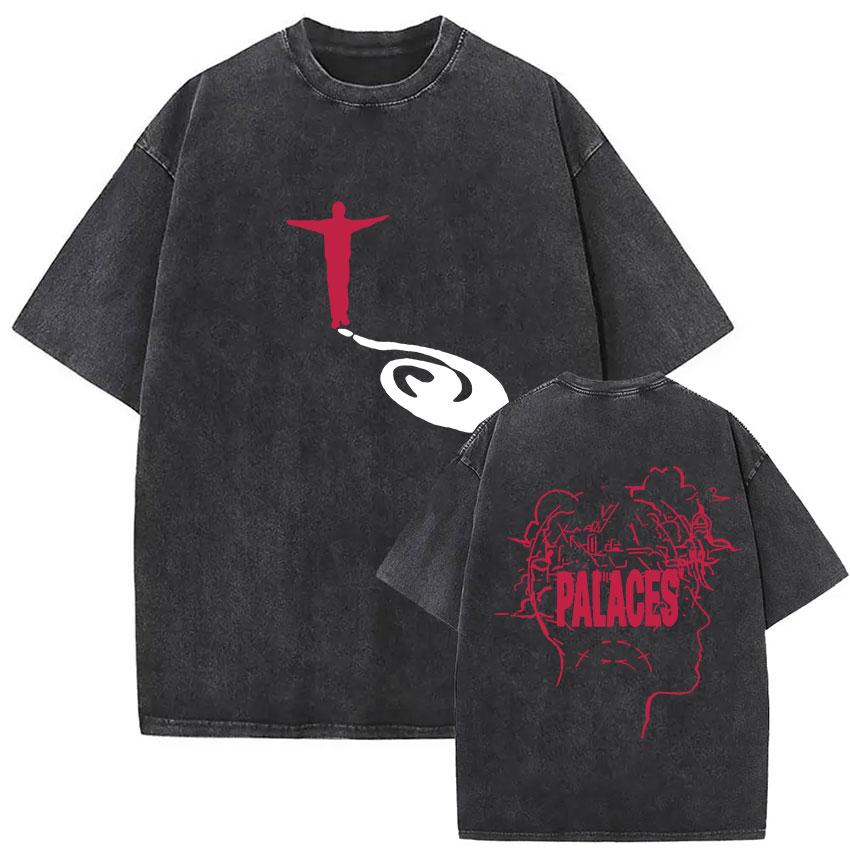 Louis Tomlinson How Did I Get Here Tour Retro Washed T Shirt Men Women Summer Clothing Fashion Cotton Short Sleeve Tshirt