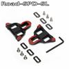 BUCKLOS Road Bike Cleat 0 Degree 9 Degree Cycling Shoe Clest Speed Bicycle Pedal Cleats Fit SPD-SL/Look Delta Peloton System 6