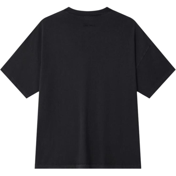 Fear of God Essentials Футболка с коротким рукавом 90-х Винтажная Черная Мужские Топы 125AS254481F