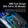 OBD Головка быстрой зарядки для Model Y 3 Автомобильное зарядное устройство OBD Быстрая зарядка Двухинтерфейсное зарядное устройство Детали для модификации автомобильного интерьера