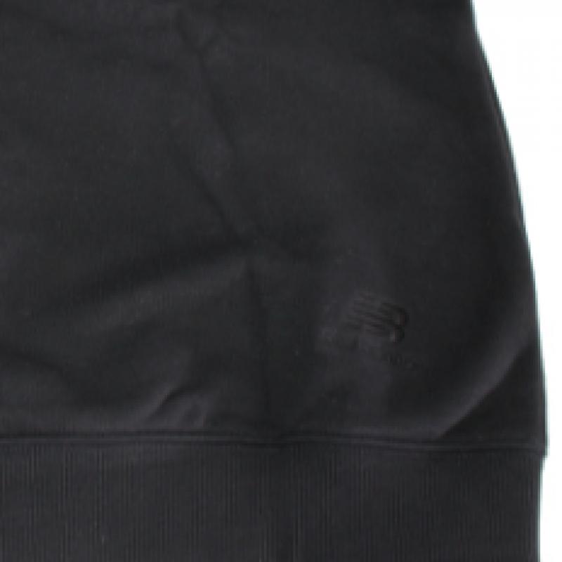 New Balance Куртка мужская, женская, с капюшоном и застежкой-молнией Heritage French Terry, черная Nbmdd4a013 19