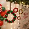 Metallic Finish Christmas Bell Pendant Artificial Design Christmas Wreath Decor  Festive Occasion