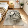 Sunset Horses Running Wild Non-Slip Home Carpet Design for Office Decor Living Room Gift