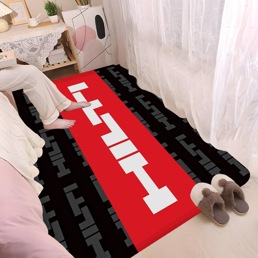 Модный логотип H-Hilti Ковер для коридора Нескользящий коврик для прачечной Декор для прачечной Балкон Детская Гостиная Прикроватная зона Ковры