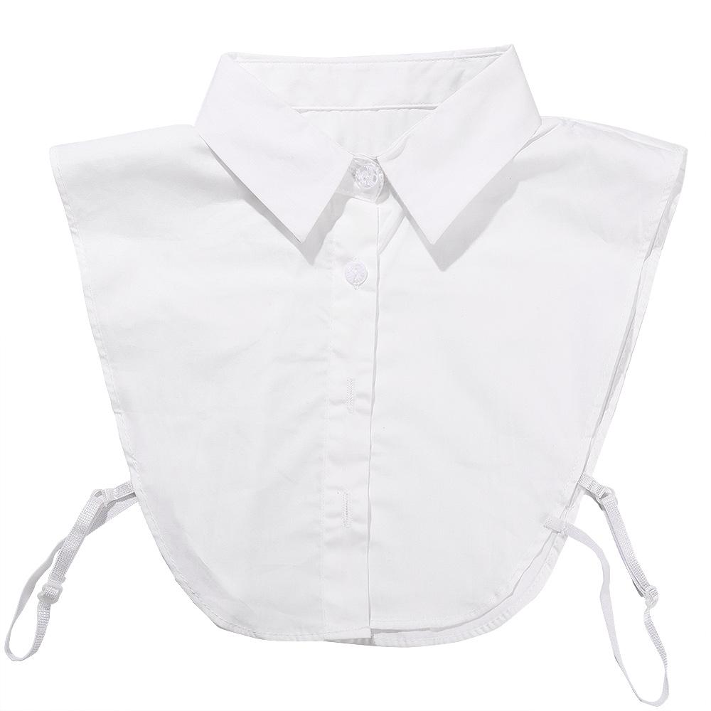 Cotton Fake Collar Decoration Blouse Detachable Shirt Collar Women Sweater False Collars Lapel Top Women Apparel Accessories