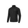 Li Ning Plain Stand Collar Sports Hoodie Men Hoodies Black AWDT799-1