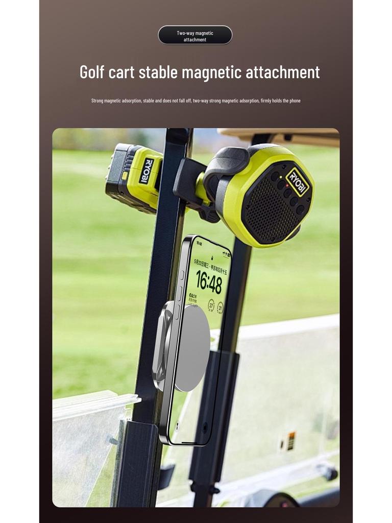 Magsafe Dual-Sided Magnetic Phone Holder for Gym & Golf Cart
