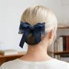 Сетка для волос Бант Декорация Прочная Ткань Сетка для волос Простая прическа Бант для волос Декорация Повседневный Вечеринка Выход в свет Аксессуары для волос