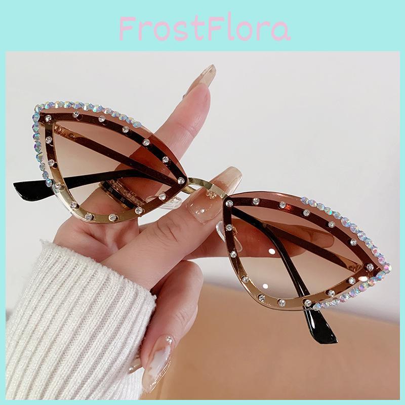 Cat Eye Sunglasses With Pc Lenses And Geometric Design For Fashionable Parties