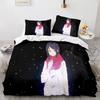 Your Name Luxury Bedding Set Japan Anime Cartoon Duvet Cover Set Comforter Bedspread Linen Twin Single Size Printed Home Textile