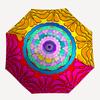 1pc Kaleidoscope Pattern Automatic Folding Umbrella - Portable Collapsible Design, 8-Rib Iron Frame, Durable Fabric yy251125189