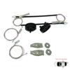 EWR912+EWR913 Window Regulator Repair Kit Rear Left Right for Peugeot 206 CC 2D T16 2000-2008 2-Door Coupe Cabrio 922457 922458