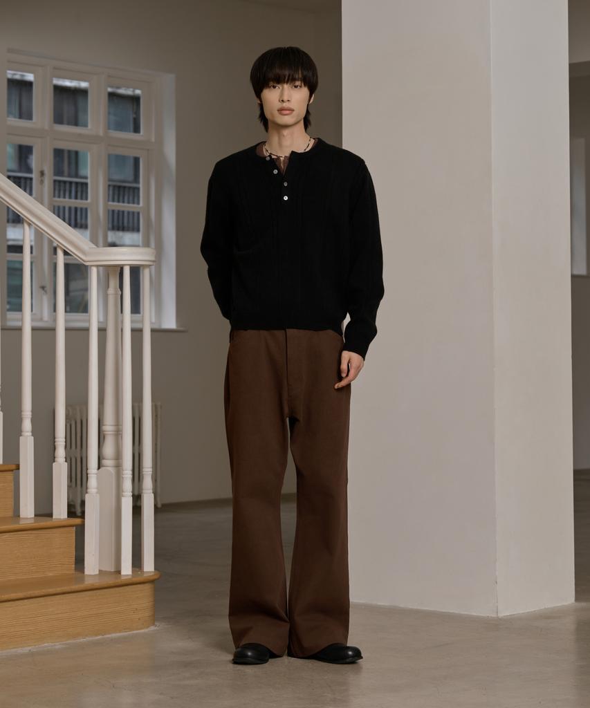 HYOJI Fw Semi-Flare Cation Pants (5 Colors)