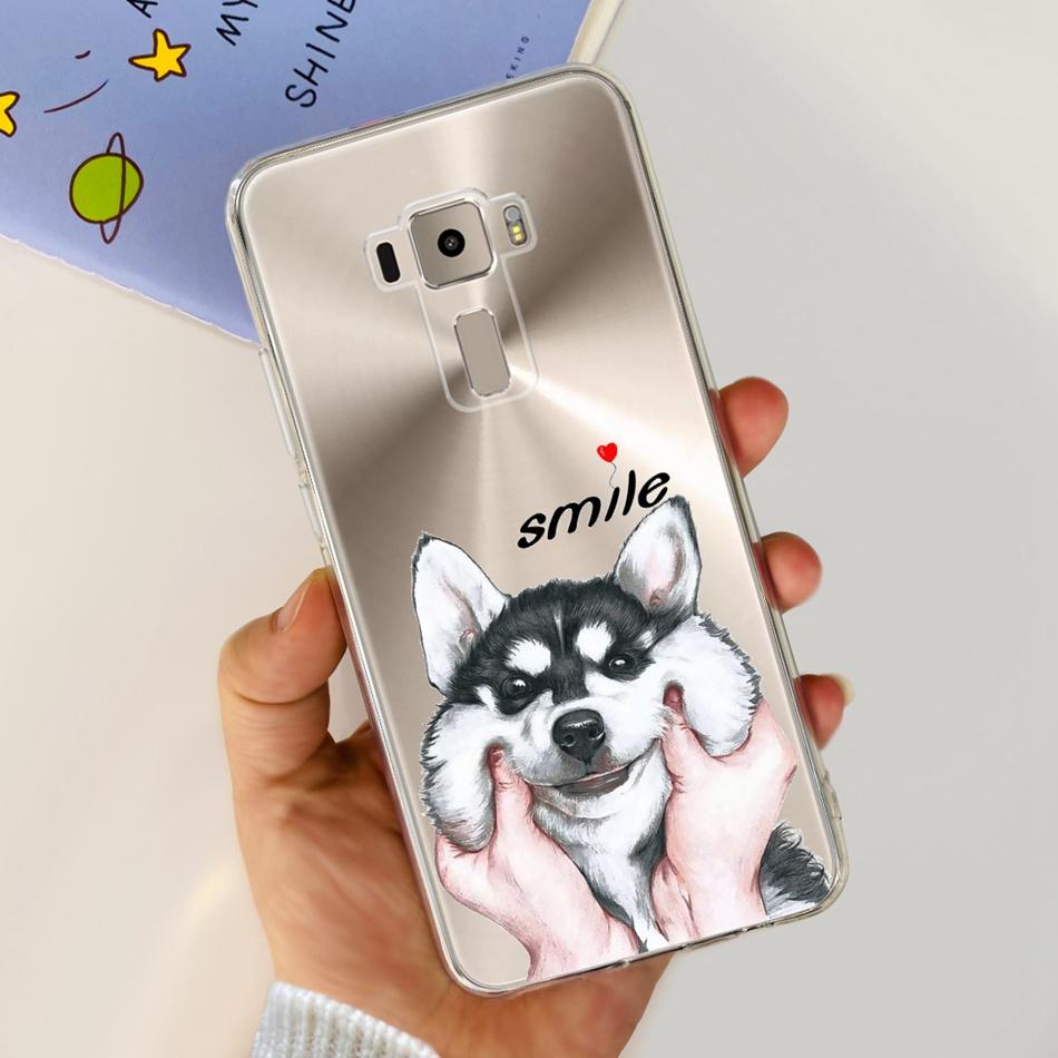 For Asus ZenFone 3 ZE520KL ZA520KL Case Cover Printed Soft Silicone TPU Phone Cases For Asus ZenFone3 5.2“ Z017D Z017DA Z017DB”
