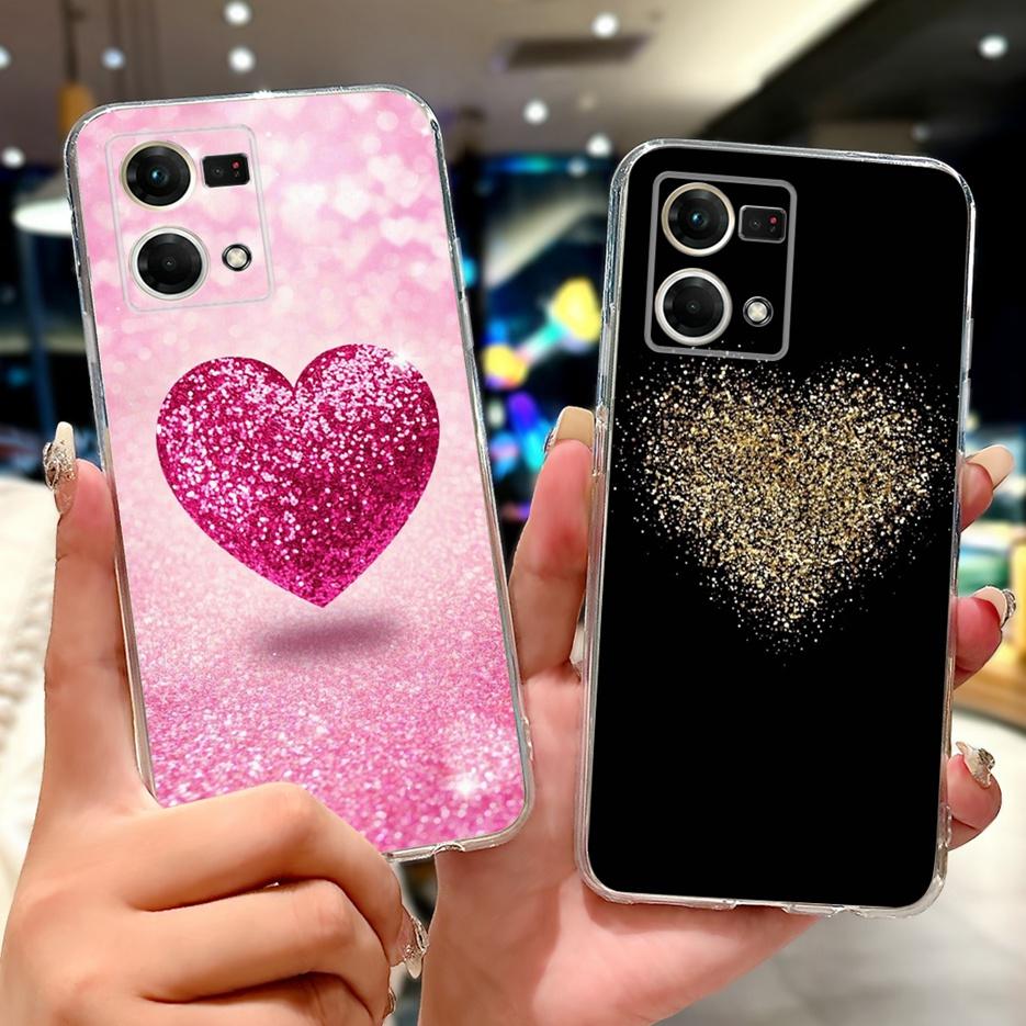 Для Oppo F21 Pro 4G Чехол Reno7 4G CPH2363 Роскошный Популярный Расписной Чехол Мягкий Силиконовый Чехол Для Oppo Reno8 Reno 7 F21s Pro 4G Сумки