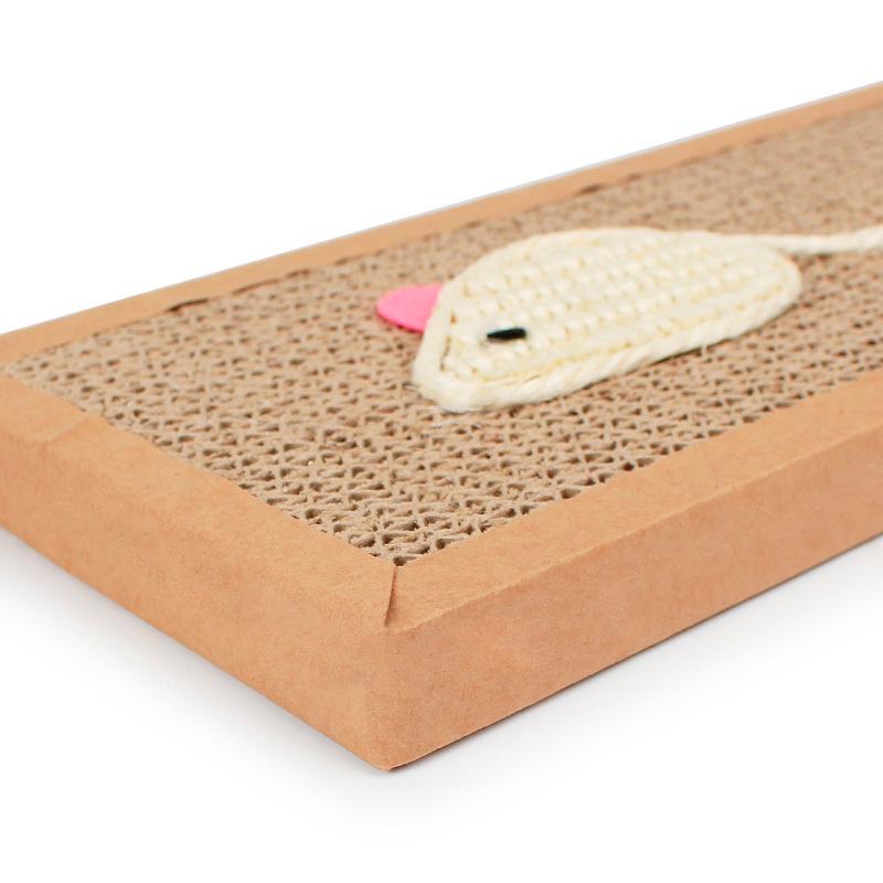 Cat Cardboard Mat Scraper Pet Cat Scratching Board Grinding Claw Toys for Cat Scratcher Cat Furniture Protector Cat Accesorios