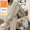 Spring & Fall Thin Loose Cropped High Waist Style In Gray Sports Pants