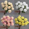Rosa Artificial Anna Bouquet For Wedding Centerpieces And Decoration Event
