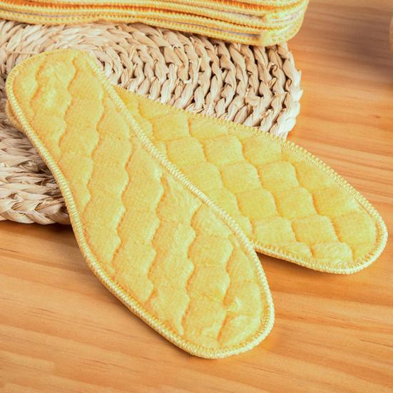 1 пара зимних теплых мягких утепленных подушечек для обуви унисекс, бархатная стелька, вставка с подогревом, подушка