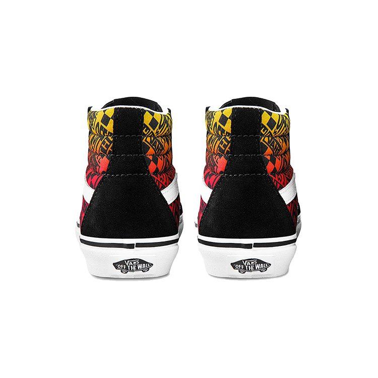 Vans SK8 Высокие детские кроссовки для скейтбординга Черные Мультиколор Дети возрастом 3 7 лет VN0A4BUW2N5