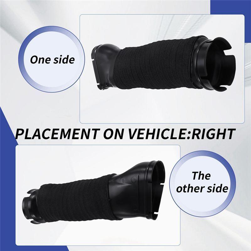 A6420909337 A6420909437 Engine Air Intake Hose Pipe Cleaner Tube 1Pair For G-Class W463 G350