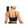 Nike Спортивная майка с принтом логотипа и буквами, женские топы, черный цвет CJ2607-010