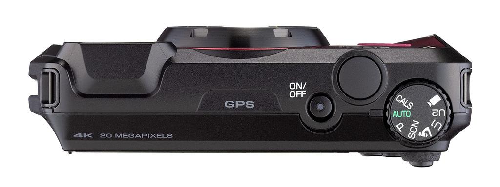 RICOH Red Authentic Outdoor Camera 20m 20 Million Pixels Wide 5x Optical with 6 Ring In Construction and Sites Equipped with with Web Camera 3110 WG-7