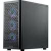PC Case - COOLER MASTER - Elite 502 - Mid-tower ATX/E-ATX - Tempered Glass Panel - 3 ARGB Fans