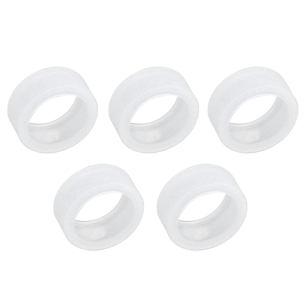 5PCS Smart Ring Cover Silicone Elastic Anti Scratch Skin Friendly Smart Ring Protector for Oura