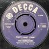7-дюймовая пластинка MARAUDERS - That's What I Want F11695 Decca 1963 Великобритания Рок Б/У