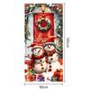 DIY Accessories Christmas Door Cover Multi Scene Window Sign Banners New Xmas Ornament  Christmas